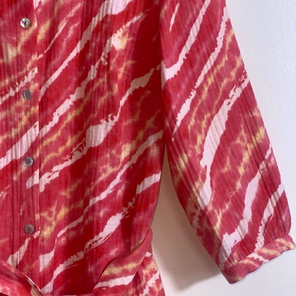 SOFT SURROUNDINGS
Big Sur Tie Dye Gauze cotton Dress - Picture 15 of 15